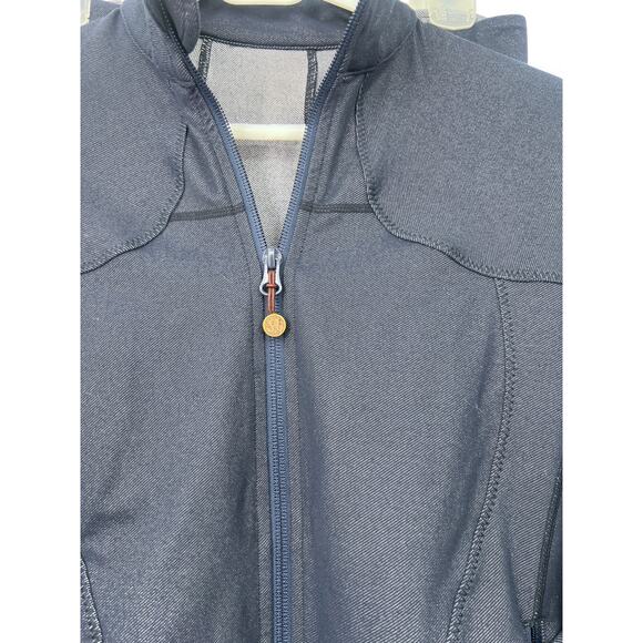 Lululemon 6 Set Jacket Full Zip Sweatshirt Denim Flare Groove Pants 2-Piece RARE - Picture 6 of 10